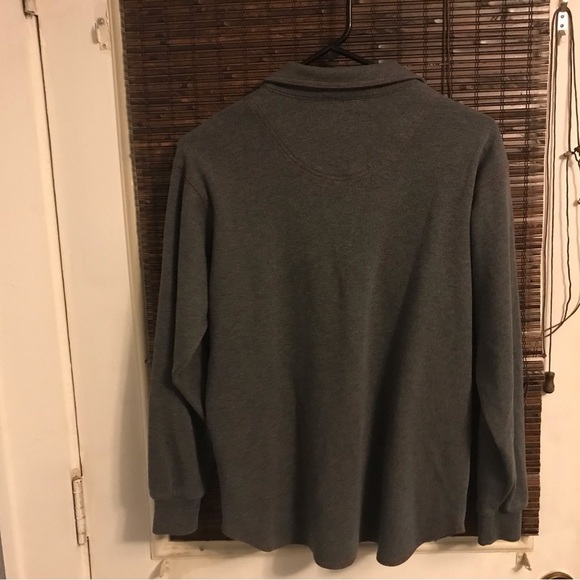 Bechamel Collared Button Shirt Womens Small Long Sleeve Top Gray comfort, staple - Picture 4 of 5